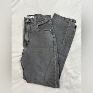 Abercrombie & Fitch Curve Love Ankle Straight Jeans